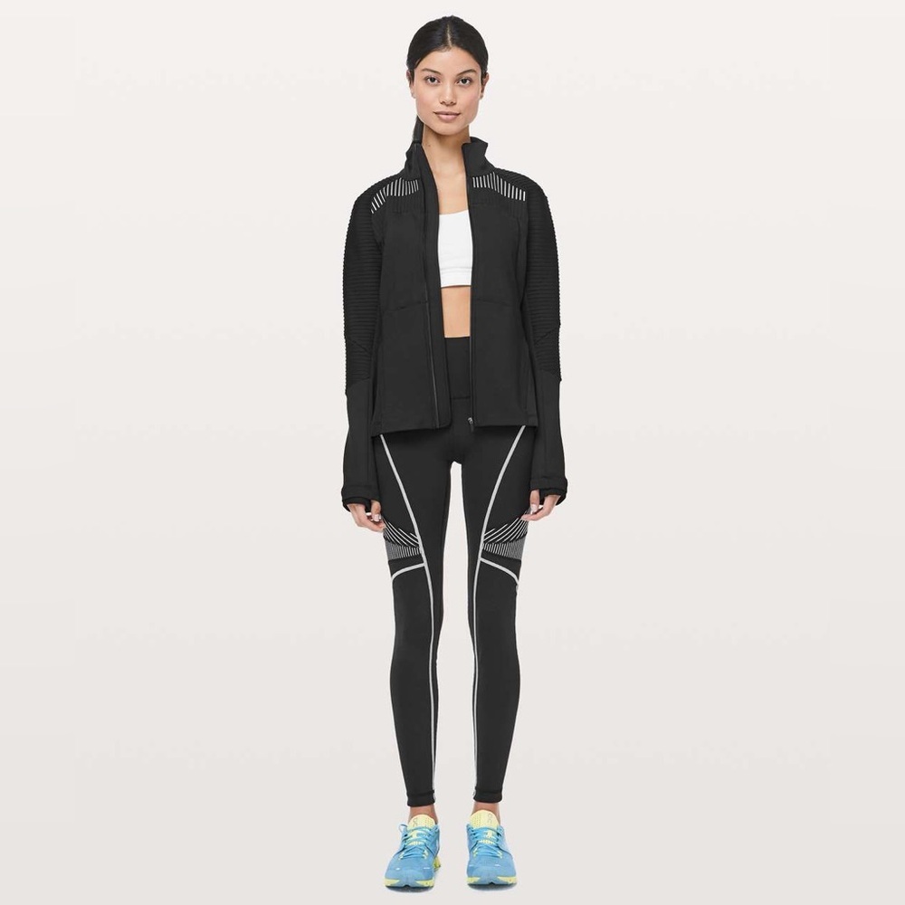 Lululemon Channel Your Energy Tight *28" in Black / White